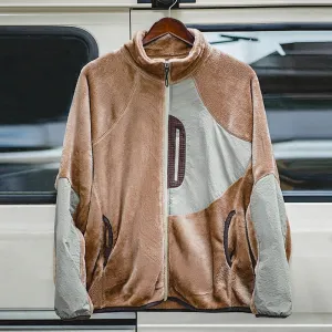 Polar Fleece Color-blocking Jackets