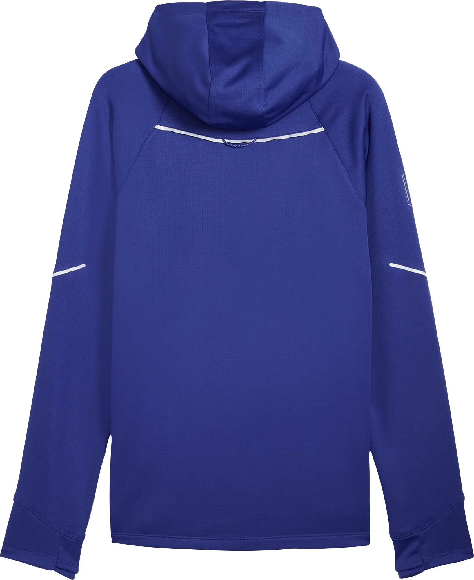 Puma Run Grid Fleece Mens Running Hoody - Blue