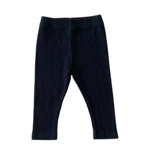 Ribbed Leggings | Black