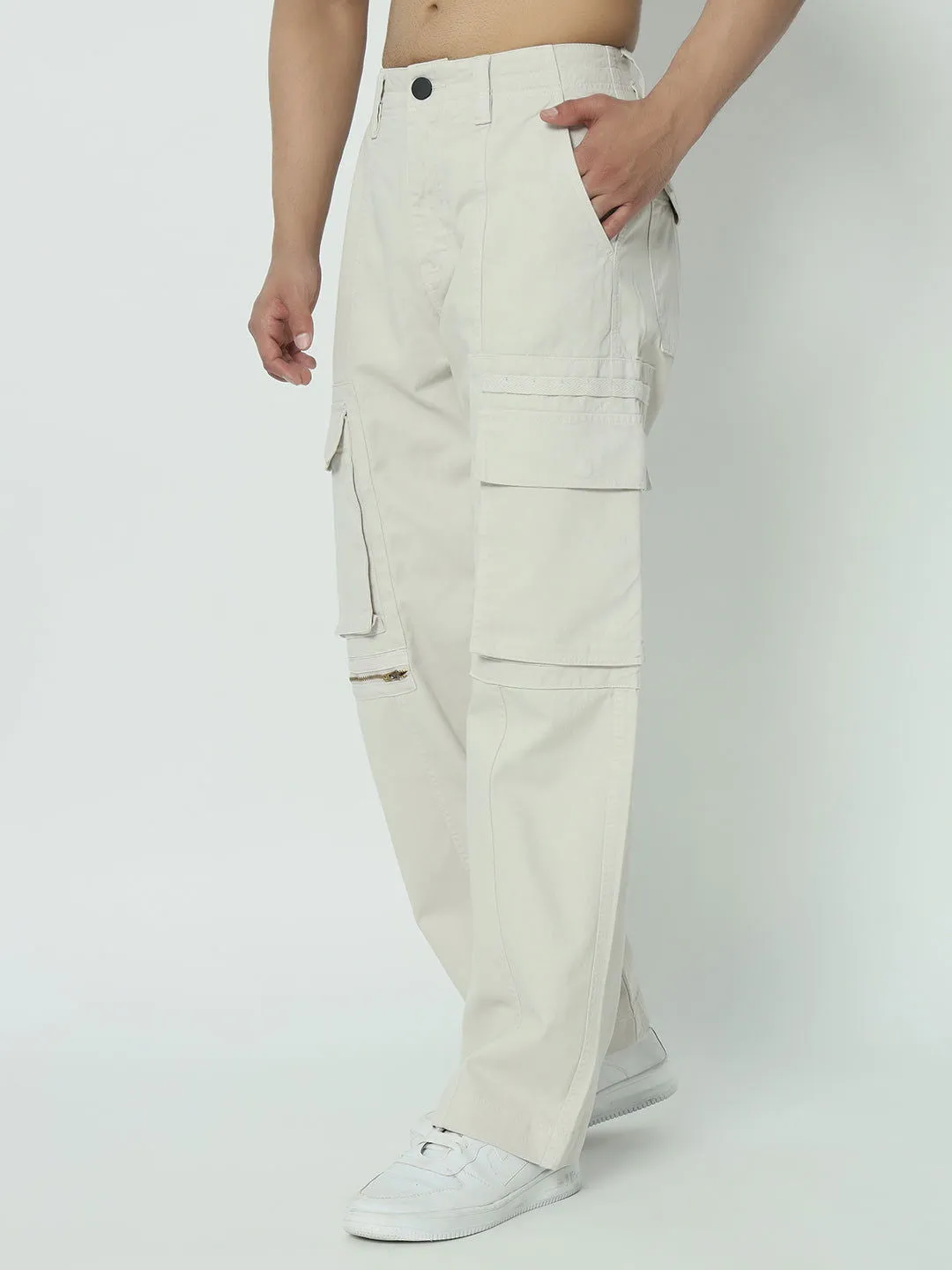 SAINTJONES -CREAM STREET CARGO