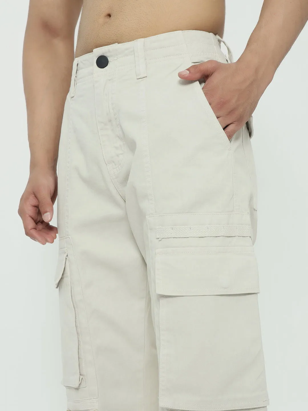 SAINTJONES -CREAM STREET CARGO