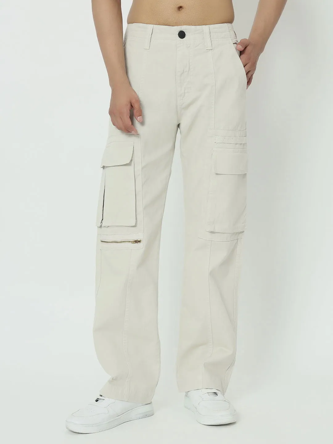 SAINTJONES -CREAM STREET CARGO