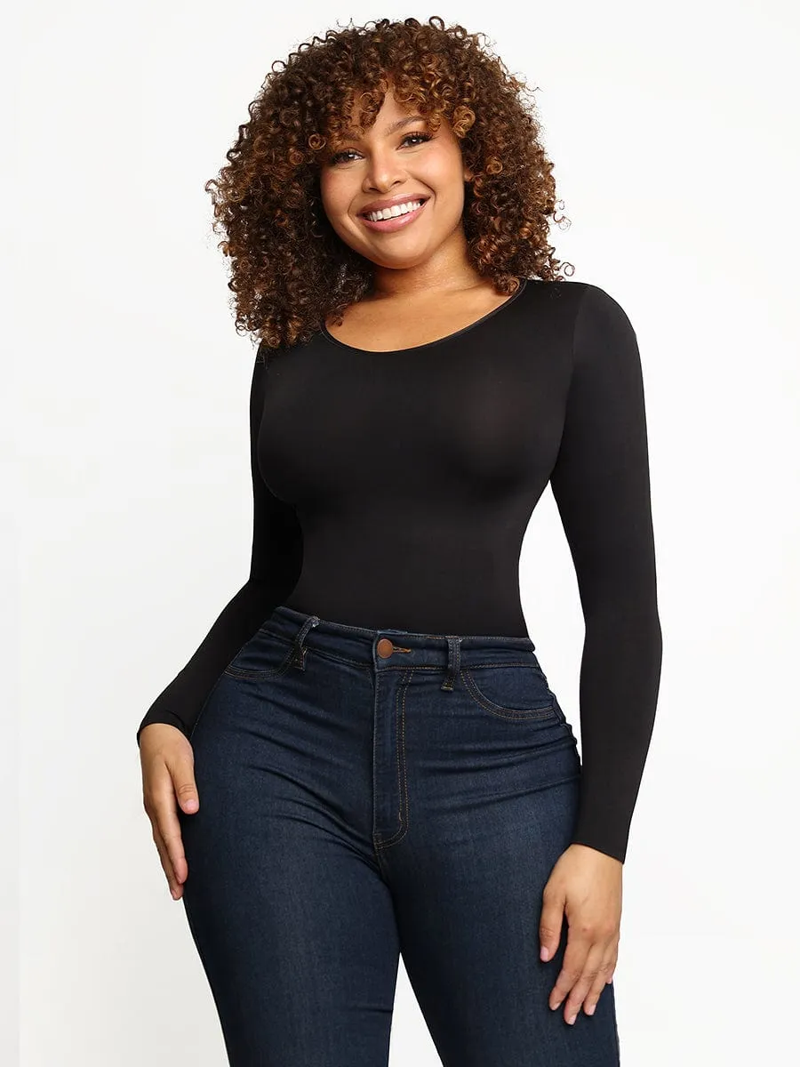 Seamless Long Sleeve Slimming Bodysuit