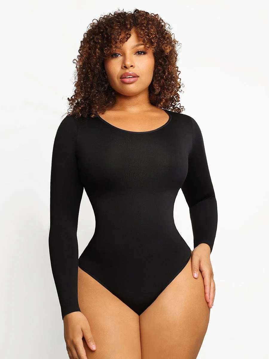 Seamless Long Sleeve Slimming Bodysuit