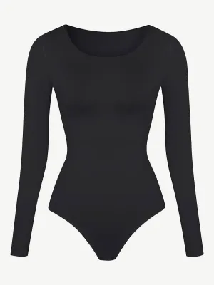 Seamless Long Sleeve Slimming Bodysuit