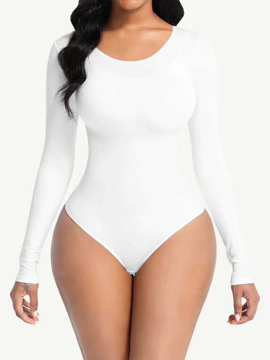 Seamless Long Sleeve Slimming Bodysuit