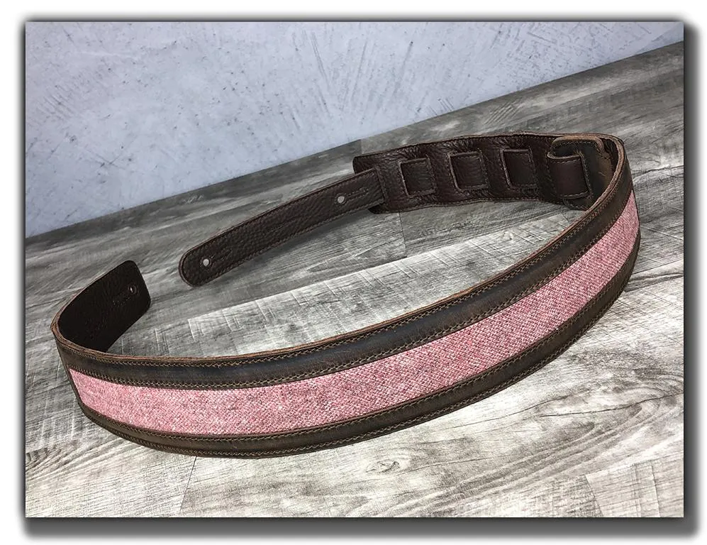 Sedona - Whiskey Brown Leather Guitar Strap