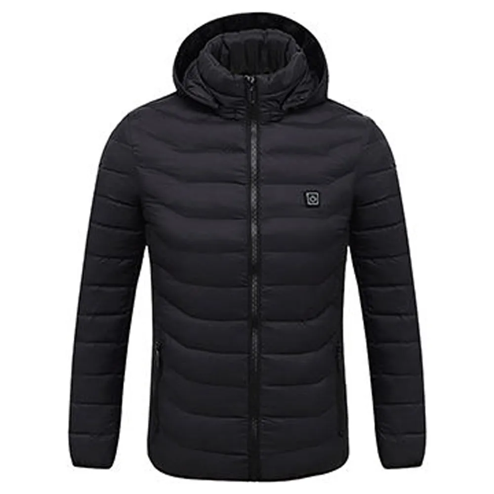 Sidiou Group USB Electric Heated Jacket Adjustable Temperature Lightweight Heated Down Jacket Coats