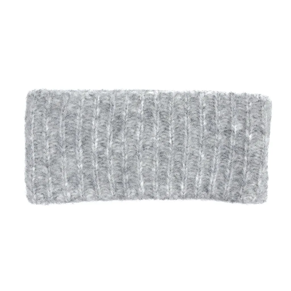 SLATE   SALT Women's Gray Ribbed Alpaca Ear Warmer