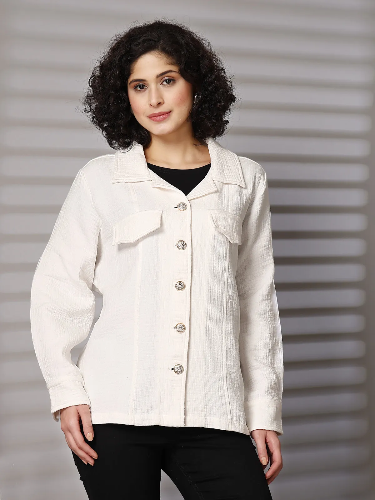 Slim-Fit Single Breasted Blazer