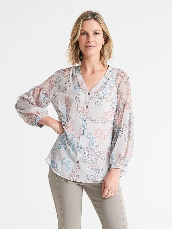 Tahlia Shirt- Sketched Animal