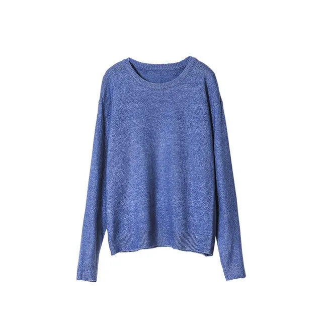 Toppies womens sweater knitted tops round neck