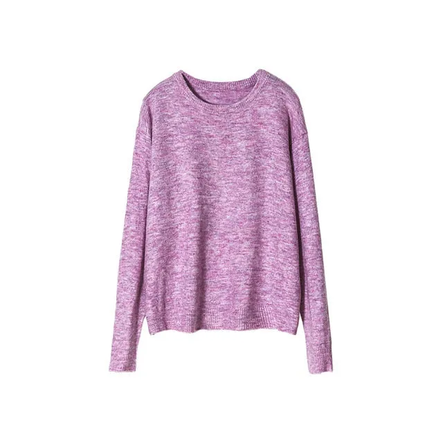 Toppies womens sweater knitted tops round neck
