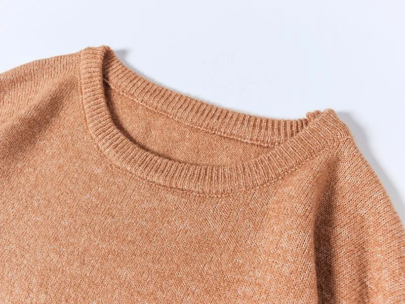 Toppies womens sweater knitted tops round neck