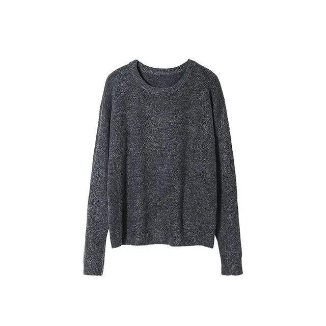 Toppies womens sweater knitted tops round neck