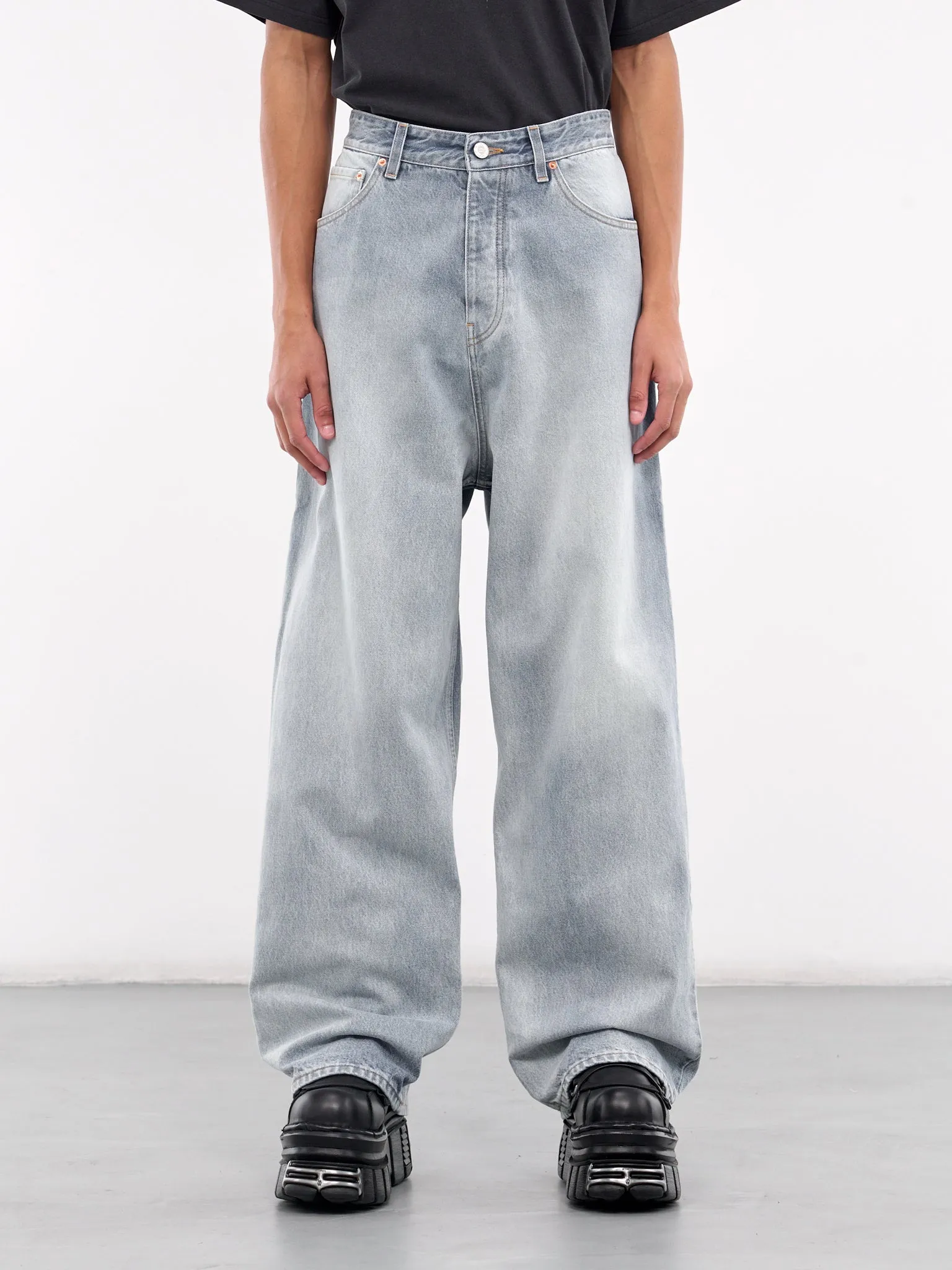 Wide Leg Jeans (UA66PA540L-LIGHT-BLUE)