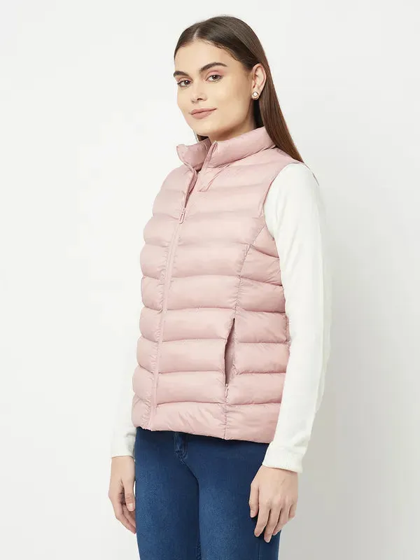 Women Blush Front Open Jackets