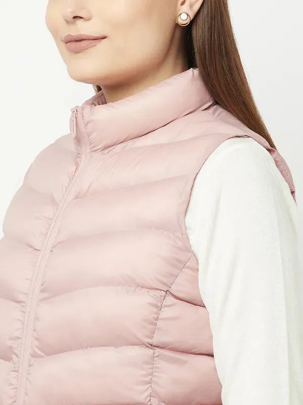 Women Blush Front Open Jackets