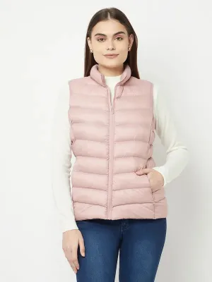 Women Blush Front Open Jackets