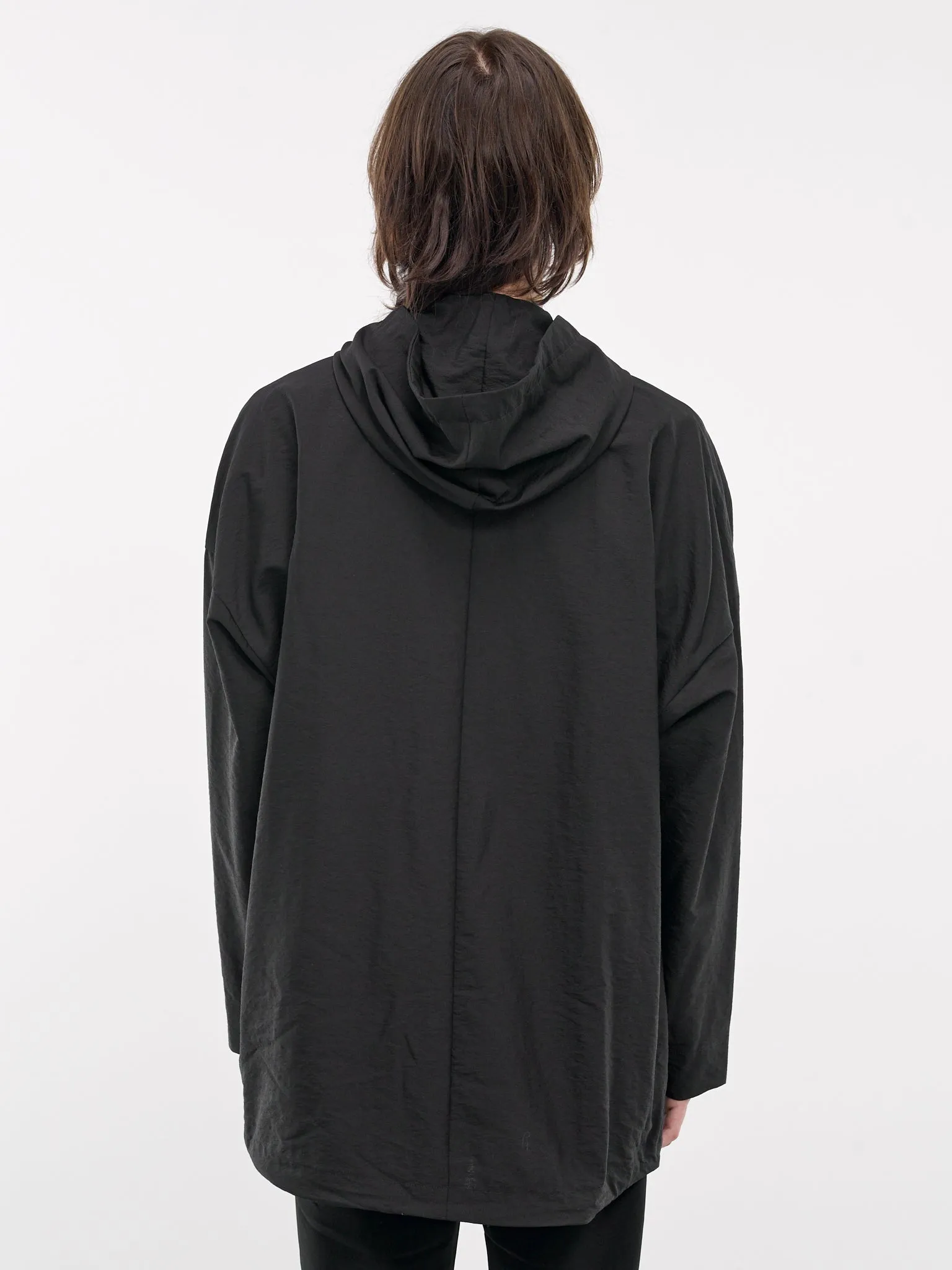 Zip-Up Cargo Hoodie (AB42-029-BLACK)